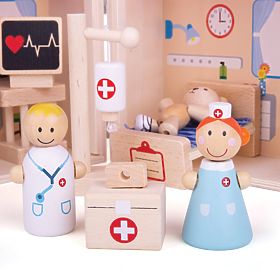 Bigjigs Toys Medvedja bolnišnica