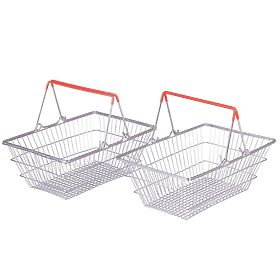 Bigjigs Toys Nakupovalni voziček 2 kosa
