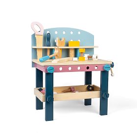 Bigjigs Toys Otroška delovna miza z orodjem