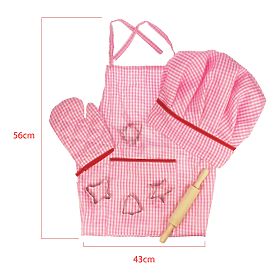 Bigjigs Toys Pink Chef set