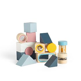 Bigjigs Toys Senzorične kocke