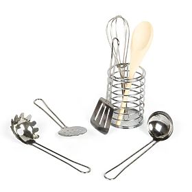 Bigjigs Toys Set kuhinjskih pripomočkov