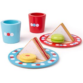 Bigjigs Toys Set prigrizek s pikami