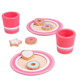 Bigjigs Toys Set za piškote z mlekom