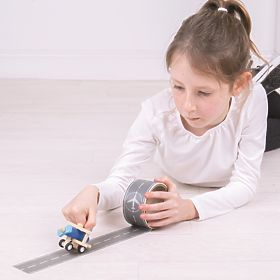 Bigjigs Toys Tape steza z letalom