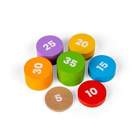 Bigjigs Toys Tehtnica z uravnoteženimi utežmi