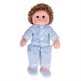 Bigjigs Toys Tkanina lutka Arthur 34 cm
