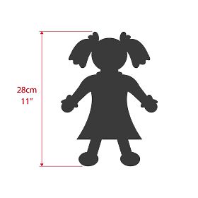 Bigjigs Toys Tkanina lutka Jessika 28 cm