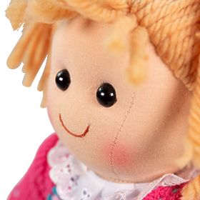 Bigjigs Toys Tkanina lutka Maggie 34cm