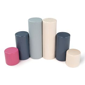 Bigjigs Toys Vedro s kockami 50 kosov