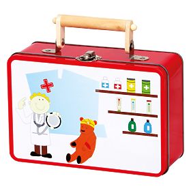 Bino Lesene igrače veterinarski kovček, Bino