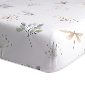 Bombažna rjuha z elastiko - Kačji pastirji (120x60 cm), Babymatex