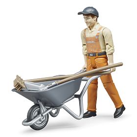 Bruder BWORLD Komunalni set s figurico