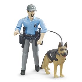 Bruder BWORLD Policist s psom, Bruder