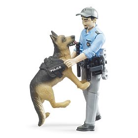 Bruder BWORLD Policist s psom, Bruder