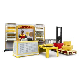 Bruder BWORLD Poštna DHL s pripomočki, Bruder