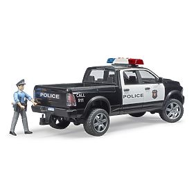 Bruder Policijski avto RAM s policistom
