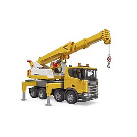 Bruder Tovornjak Scania z žerjavom Liebherr, Bruder