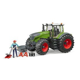 Bruder traktor Fendt 1050 Vario z mehanikom in delavniškim orodjem 1:16