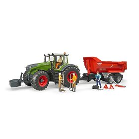 Bruder traktor Fendt 1050 Vario z mehanikom in delavniškim orodjem 1:16