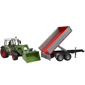Bruder traktor Fendt Vario 211 s čelnim nakladačem in prekucnim priklopnikom