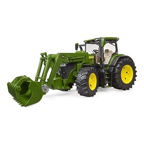 Bruder Traktor John Deere 7R 350 s čelnim nakladačem