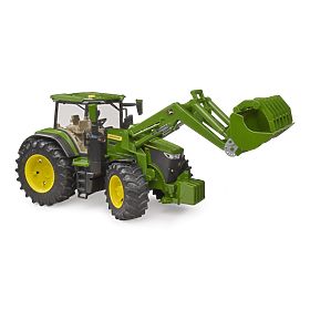 Bruder Traktor John Deere 7R 350 s čelnim nakladačem