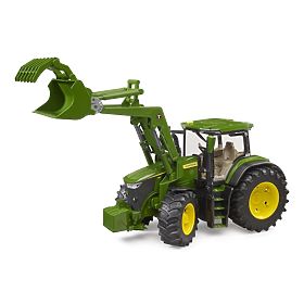 Bruder Traktor John Deere 7R 350 s čelnim nakladačem
