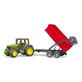 Bruder traktor John Deere in prekucni priklopnik