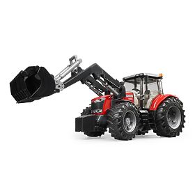 Bruder traktor MASSEY FERGUSON 7624 s čelnim nakladačem