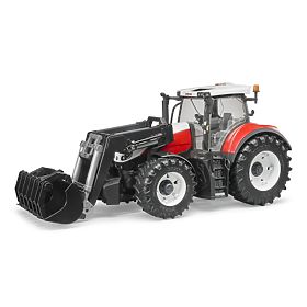 Bruder traktor Steyr 6300 Terrus CVT s čelnim nakladalnikom