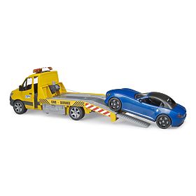 Bruder Vlečno vozilo MB Sprinter s športnim avtomobilom