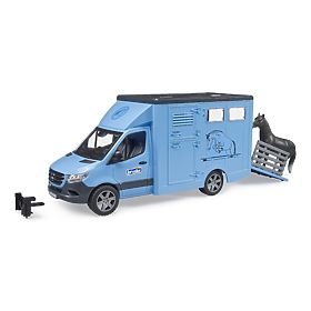 Bruder Vozilo za prevoz živali MB Sprinter s figuro konja