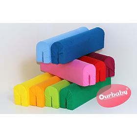 Zaščita za posteljno ograjo - T25 - večbarvna