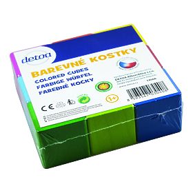 Detoa Barvne kocke 9 kos