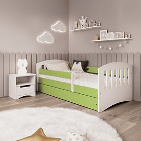 Otroška postelja Classic - zelena, Kocot Kids