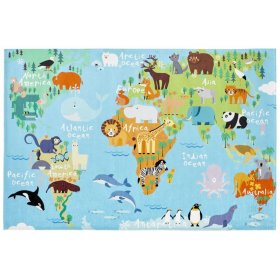 Otroška preproga - Zemljevid sveta, VOPI