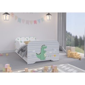 Otroška postelja MIKI 160 x 80 cm - Dino, Wooden Toys
