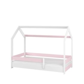 Hišna postelja Sofia 180x80 cm - roza, BabyBoo