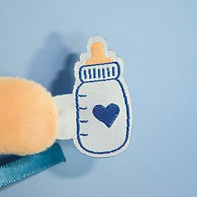 Doudou Jolijou Lutka 18 cm modra