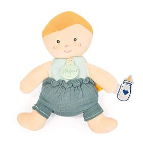 Doudou Jolijou Lutka 18 cm zelena, Doudou Jolijou Paris