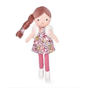 Doudou Jolijou Lutka Julia 25 cm roza, Doudou Jolijou Paris