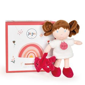Doudou Jolijou Lutka Miss Blanche 21 cm, Doudou Jolijou Paris