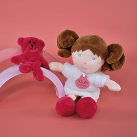 Doudou Jolijou Lutka Miss Blanche 21 cm