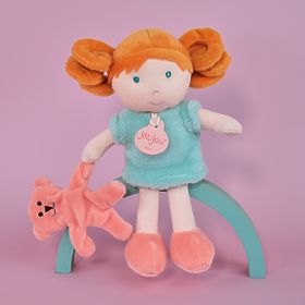 Doudou Jolijou Lutka Miss Mint 21 cm