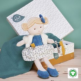 Doudou Jolijou Punčka Pollen in čebelica 25 cm, Doudou Jolijou Paris
