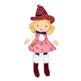 Doudou Jolijou Tkanine lutke Čarovnice 24 cm