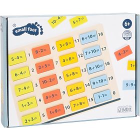 Lesena matematična miza