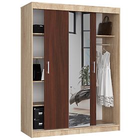 DRSNA OMARA 150cm CLP SONOMA / WENGE