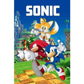 Flisasta odeja Sonic